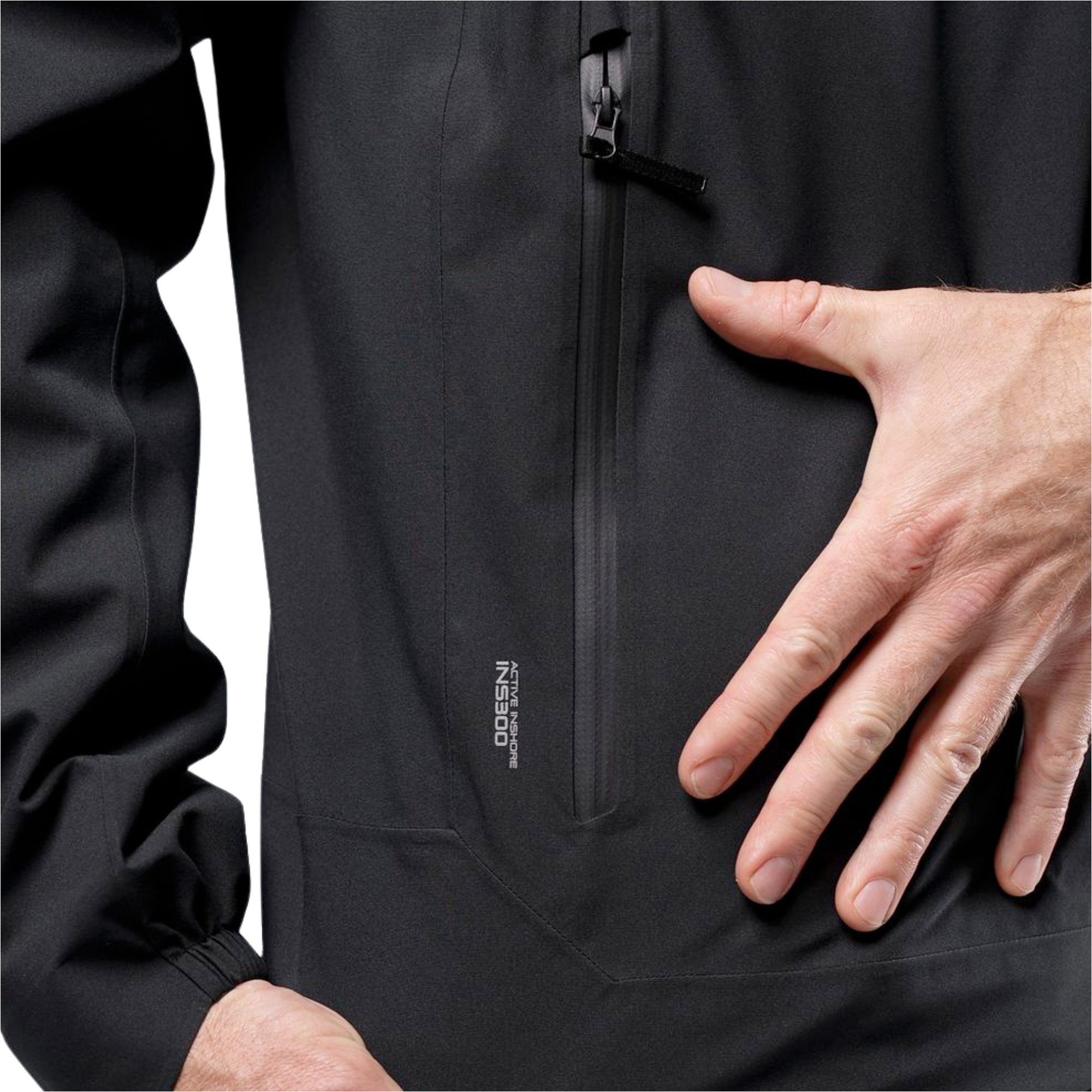 2026 Zhik Mens INS300 Sailing Jacket JKT-0300-M - Black